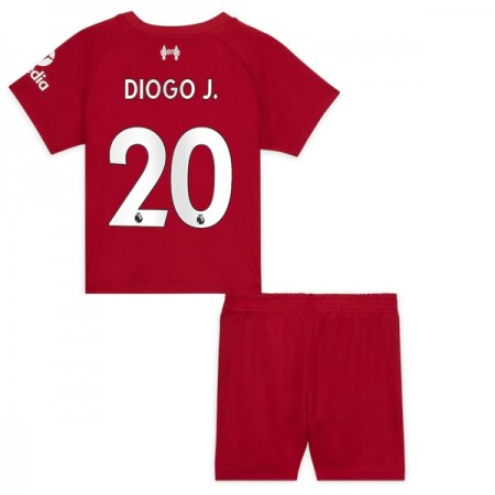 Jalkapallo Pelipaidat/Peliasut Liverpool Diogo J. 20 Lasten Kotipelipaita 2022-23